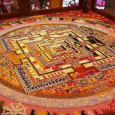 Cát Mandala thỉnh tại tu viện ở Lhasa (Tây Tạng)
